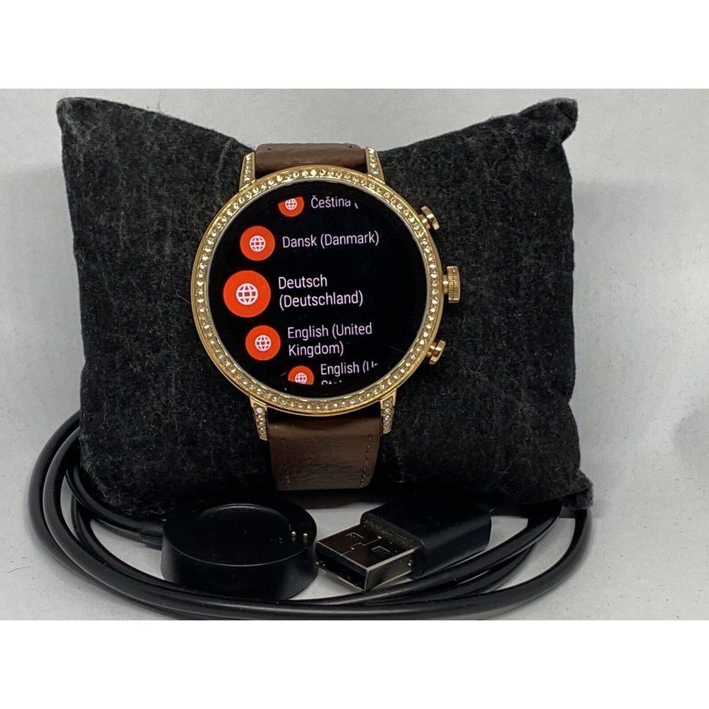 Fossil Gen 4 Authentic Digital Dial Smart Watch Custom Band FTW6015 LT292